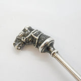 Sterling Silver Cast Camel Head Teaspoon Antique 1928 Sheffield