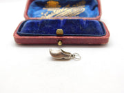 Sterling Silver Dutch Clog Charm Pendant Vintage c1970