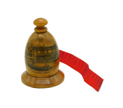 Victorian Mauchline Ware 'Brighton Hotel, Skegness' Tape Measure Antique c1880s
