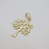 Sterling Silver Tree Of Life Charm Pendant Contemporary c2010s