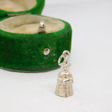 Sterling Silver Pilgrim Figure Charm Pendant Vintage c1970