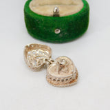 Sterling Silver Engagement Ring in the Box Charm Pendant Vintage c1970