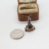 Sterling Silver Blackpool Tower Charm Pendant Vintage c1970