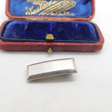 Sterling Silver WWII Lieutenant Shoulder ID Badge Brooch Antique c1940 Art Deco