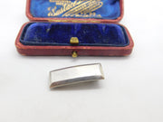 Sterling Silver WWII Lieutenant Shoulder ID Badge Brooch Antique c1940 Art Deco