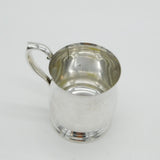 American Reed & Barton Silver Plated Christening Mug Antique c1920 Art Deco