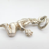 Sterling Silver Virgo Zodiac Symbol Charm Pendant Vintage c1970