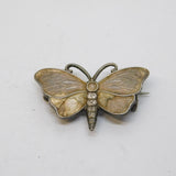 Charles Horner Sterling Silver Butterfly Brooch Antique c1920s Art Deco