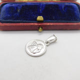Sterling Silver Raphael's Cherub Charm Pendant Vintage c1970