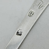 William & Mary Sterling Silver Trefid Spoon Antique 1689 London, Edward Hulse