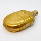 Victorian Brass Novelty Hipflask Vesta Case Antique c1880s