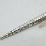19th Century Dutch Sterling Silver Knitting Needle Holder Antique c1820s