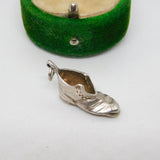 Sterling Silver Old Boot Charm Pendant Vintage c1970