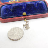 Sterling Silver Soda Siphon Charm Pendant Vintage c1970
