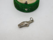 Sterling Silver Victorian Gentleman Charm Pendant Vintage c1970