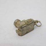 Sterling Silver Opening Film Camera Charm Pendant Vintage c1970