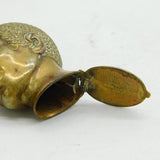 19th Century Victorian Brass 'Blackamoor' Vesta Case Antique c1880s