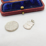 Sterling Silver and Enamel Tunbridge Wells Travel Charm Pendant Vintage c1970