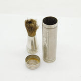 Victorian Sterling Silver Travelling Shaving Brush Antique 1865 London