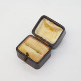 Victorian Tooled Leather 'Aldred & Son, G. Yarmouth' Jewellery Ring Box Antique