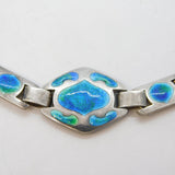 Murrle Bennett & Co Sterling Silver & Enamel Bracelet Antique c1900
