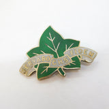 Sterling Silver Enamel Crofton House School Brooch Pin Vintage c1970