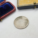 King William III Bristol Mint .925 Silver Shilling Coin c1696 Fair-Worn Antique