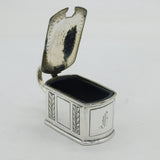 Liberty & Co. Art Deco Sterling Silver Mustard Pot Antique 1933 Birmingham