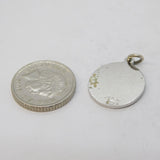 Sterling Silver Enamel Canada Charm Pendant Vintage c1970s