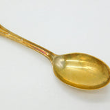 King George V Sterling Silver Gilt Commemorative Spoon 1949 Sheffield