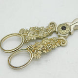 George IV Sterling Silver Pair of Grape Scissors Antique 1826 London