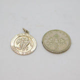 Sterling Silver Gemini Horoscope May-June Charm Pendant Vintage c1970s