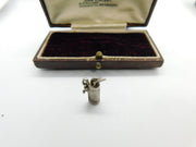 Sterling Silver Bag of Golf Clubs Charm Pendant Vintage c1970