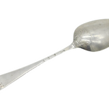 George II Sterling Silver Picture-Back Tablespoon Antique 1756 London