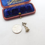 Sterling Silver Town Preacher Charm Pendant Vintage c1970