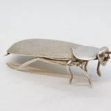 Sterling Silver Large Insect of Bug Figurine Ornament Vintage c1970s