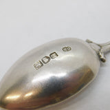 Edwardian Sterling Silver & Enamel Eastbourne Souvenir Spoon Antique London