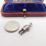 Sterling Silver Royal Beefeater Charm Pendant Vintage c1970