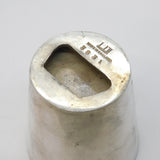 Dunhill Silver Plated Shot Measure & Bottle Opener Combination Shot Cup Antique