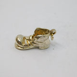 Sterling Silver Boot Or Shoe Charm Pendant Vintage c1970