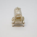Sterling Silver Wagon Cart Charm Pendant Vintage c1970