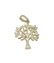Sterling Silver Tree Of Life Charm Pendant Contemporary c2010s