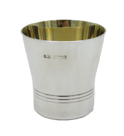 Robert Stewart Sterling Silver Whisky Tot Cup Vintage 1988 Birmingham