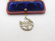 Sterling Silver 18th Birthday Good Luck Horseshoe Charm Pendant Vintage c1970