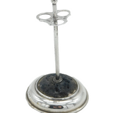 Art Deco Sterling Silver Hat Pin Cushion Stand Antique 1922 London