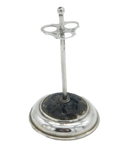 Art Deco Sterling Silver Hat Pin Cushion Stand Antique 1922 London
