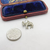 Sterling Silver Donkey Charm Pendant Vintage c1970