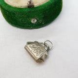 Sterling Silver Ladies Handbag Charm Pendant Vintage c1970