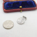 Sterling Silver Raphael's Cherub Charm Pendant Vintage c1970