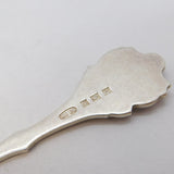 Sterling Silver & Enamel Monmouth Souvenir Spoon Vintage 1957 Birmingham